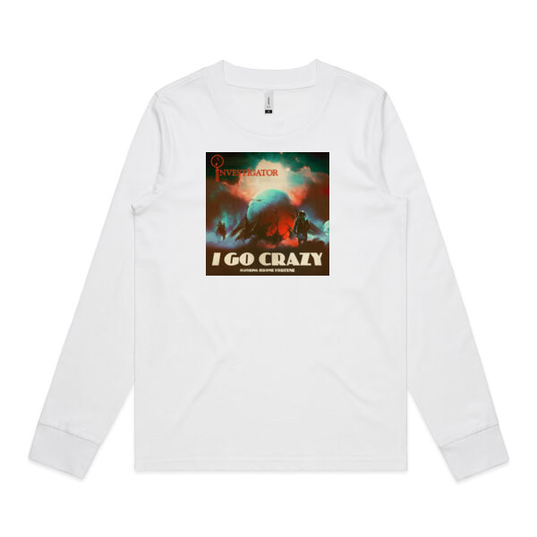 I Go Crazy - Womens Dice Longsleeve Tee Thumbnail