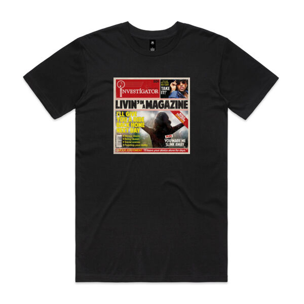 Livin' in a Magazine - Mens Staple T shirt Thumbnail