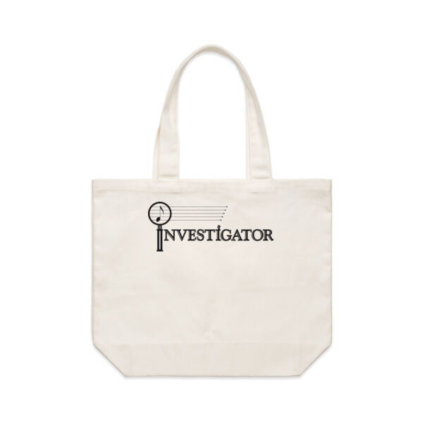 INVESTIGATOR Black - Shoulder Tote Thumbnail