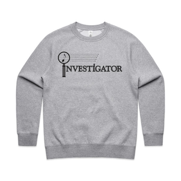 INVESTIGATOR Black - Womens Supply Crew Thumbnail