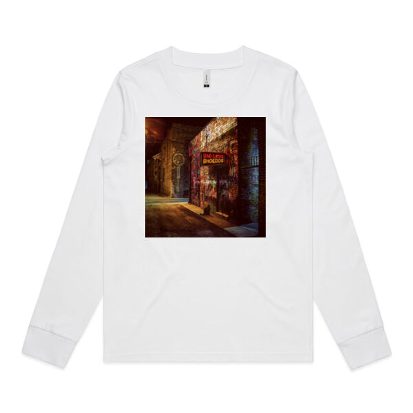 Bad Luck's Shoebox - Womens Dice Longsleeve Tee Thumbnail