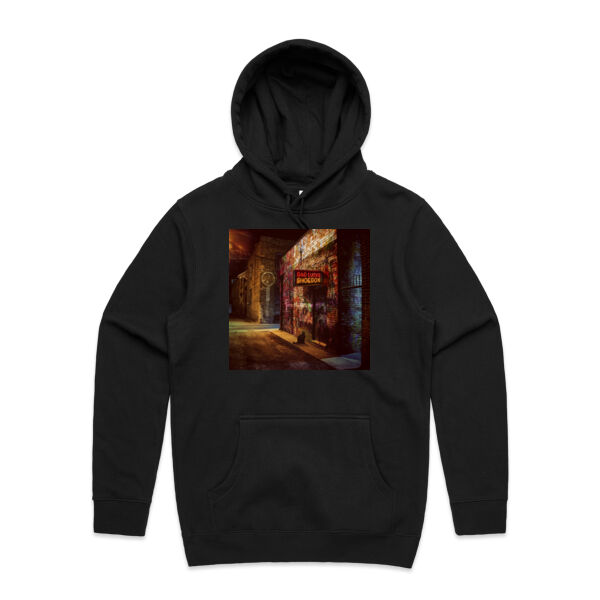 Bad Luck's Shoebox - Mens Stencil Hoodie Thumbnail