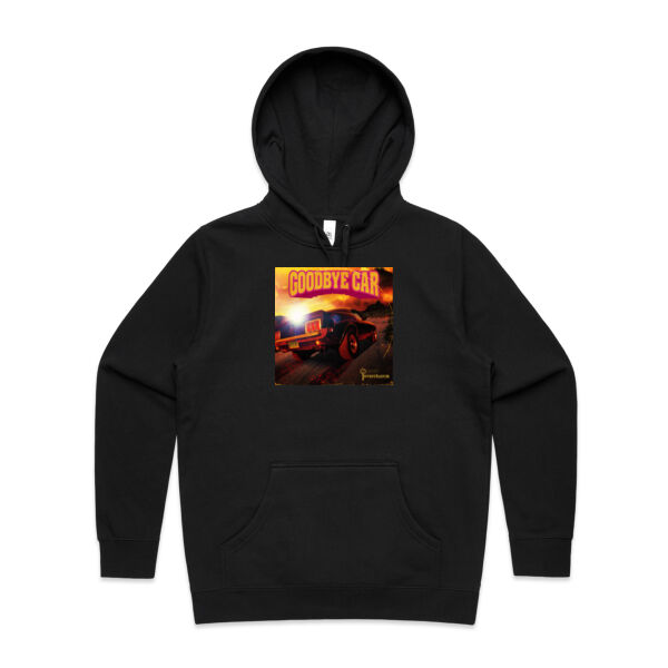 Goodbye Car - Womens Stencil Hood Thumbnail