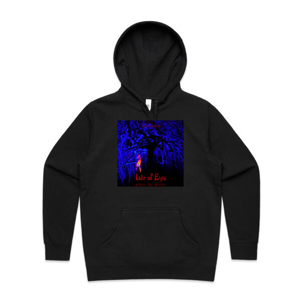 Lake of Eyes - Womens Stencil Hood Thumbnail