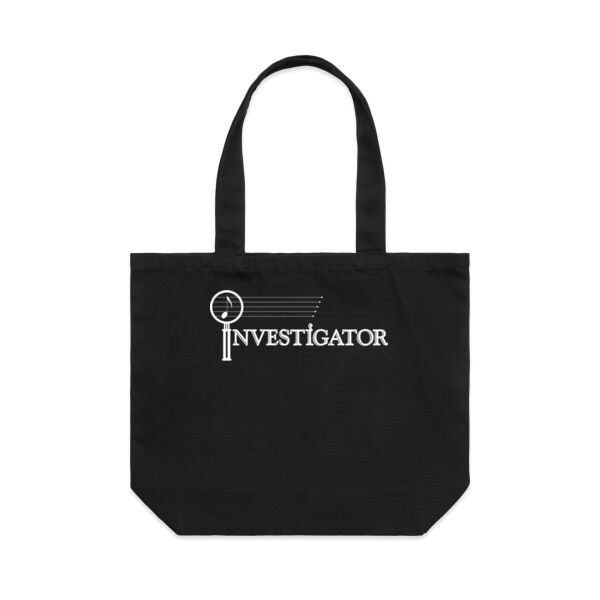 INVESTIGATOR White - Shoulder Tote Thumbnail