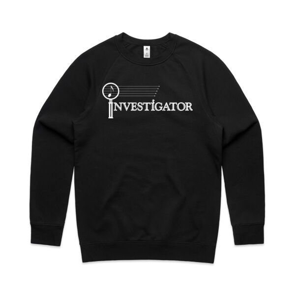 INVESTIGATOR White - Mens Supply Crew Thumbnail