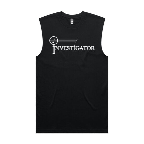 INVESTIGATOR White - Mens Classic Tank Thumbnail
